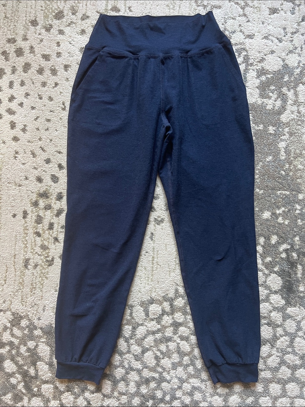 Beyond Yoga Space Dye MIdi Joggers Nocturnal Navy